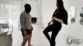 Miss M Ballbusting and the Unruly Handyman