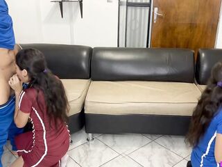 Dembow Dance Partner Swap - Rub your shlong on his Girlfriend's butt NTR Game