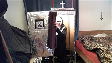 The Confessional of the nun