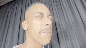 SPITTING WITH HATE ON MY ORDINARY SLAVE - BY BABE - CLIP 3