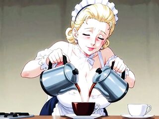 Ai Matures in Kitchens with Big Tits