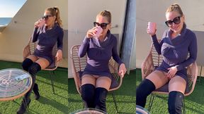 bonjour les zamours ce matin au cap d agde la vue etait merveilleuse je ...