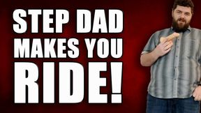 StepDad Makes Little Faggot Step-Son Fuck Himself Hard & Come on Dildo