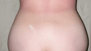Cumming too Fast on Hottie White cougar Booty point of view *MilfPussyLips*