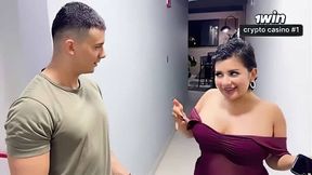 Amateur latina BBW with thick boobs rims and pulverizes delivery guy while beau is out! Intense jizz flows and blowjobs - best XXX porn!