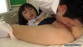 Tongue Play And Creampie For Tomoyo Isumi