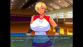 Horny Brunette Volleyball Club Member Seduces You In Anime Episode 1
