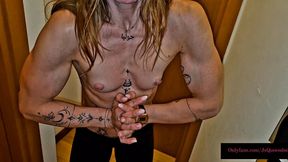 Bicep Peak and Pec pumping