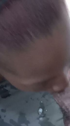 Big Dick In My Mouth Ebony Wife Deepthroat Cheating On My Husband With my Mentor Homemade Head - Mastermeat1   Clip 1