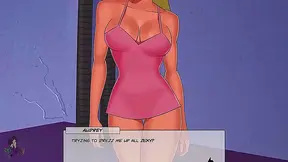 Blonde Stargirl Trains with Redhead Princess for Justice League Heroics