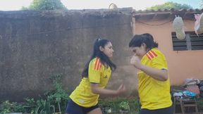 A battle of titans between the girls - Who will win?