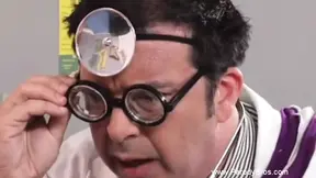 Tiny-Titted Blonde Office Worker Parody