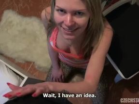 Czech Streets 104: Martina the Snapchat woman