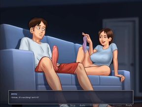 Jenny All Scenes Compliation - Summertime Saga