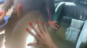 A stranger with an excited dick got into my car and fucked me in the ass