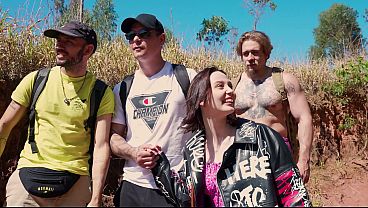 Tropical Gangbang of a Horny Little Slut: Akina Asmus Gets Hard DP and Total Anal Destruction Under the Waterfall from Four Massive Cocks FLX078P01