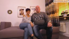 German private clip at home