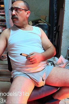 The Master Always Has a Cigarette in His Mouth.