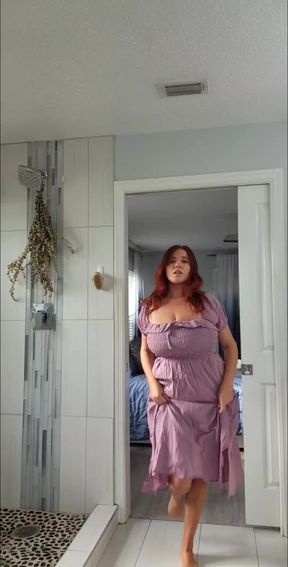 Feeling Sexy Trying on Clothes and Lingerie Compilation