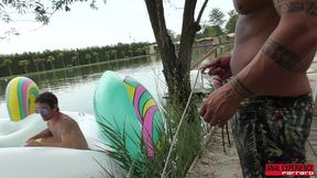 bts of the scene of benny green:  my first pee drink, benny green, 3 on 1, atm, balls deep anal, dp, gapes, pee drink, pee...