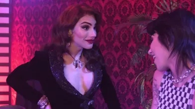 A Hot Fuck With Trans And Sexy Cis After Her Performance