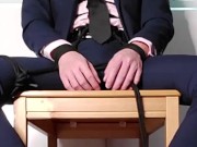 Bondage Roped up Suited Guy and Tied to a Chair (OnlyFans @littlefetish555)