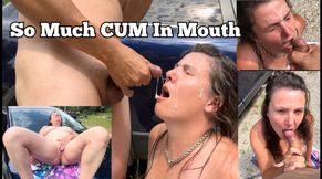 Enormous CumShot In Mouth &amp; Facial Covered in CUM