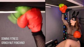 Grinch Nut Punching! Busting his balls with xmas cheer!