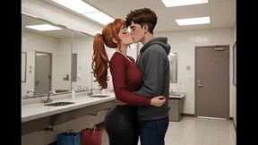 Taboo Confessions #69B: Step-Mom's Black Friday Bathroom Bargain (Animated)