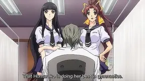 Gymnasts Hot Practice Turns into Wild Hentai Sex Fest