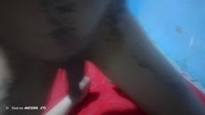 Guy masturbating, jerking off