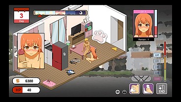 NTR Handyman Legend [ Hentai game PornPlay ] Ep.2 cute customer had orgasm just from boobs touching