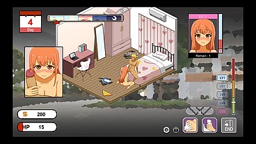 NTR Handyman Legend [ Hentai game PornPlay ] Ep.2 cute customer had orgasm just from boobs touching