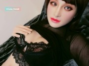 female mask disguise crossdresser transformation mtf 2