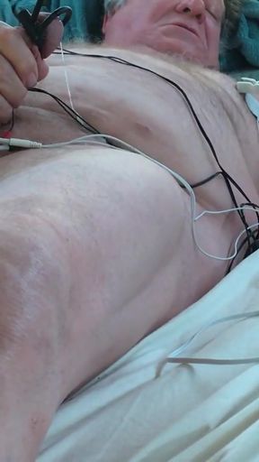 Powerful moment from &quot;Cock and Balls Cinched tight and estimmed hard&quot;