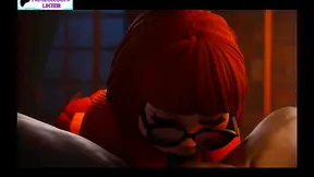 Busty Aunties Seductive Kiss Turns Into Wild 3D Hentai Lust