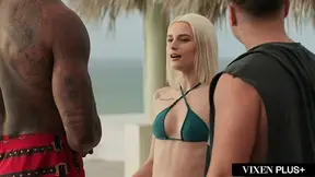 VIXENPLUS Naughty Blonde Christy Enjoys BBC On Vacay