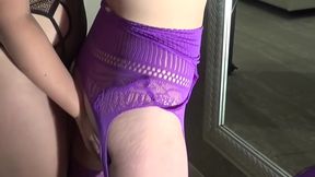 Lesbians Suck Slap And Pinch Big Tits