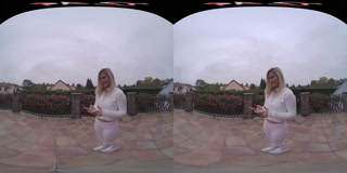 FuckPassVR - Horny blonde Candee Licious begs for her tight asshole stretched around cock