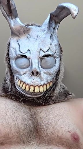 MASKED MAN POUNDS YOU - Scary Bunny Halloween BottomPOV ASMR Pounding   Clip 1