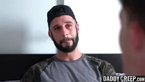 Raw Pleasure: Tattooed Stepdad Rims Eager Young Twink StepSon – 18+
