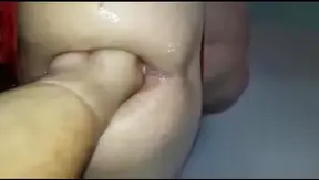 Amateur Dildo Action: Scratching Pussy With A Big Dick