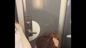 Good morning fellows ! She starts her day showing daddy how he deserves to be served in the train !