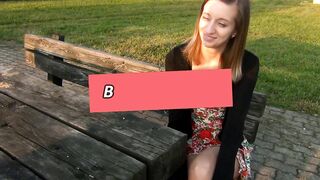 Small German chick Outside Boned