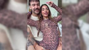 The new Italian girlfriend is eager to share the time with her boyfriend