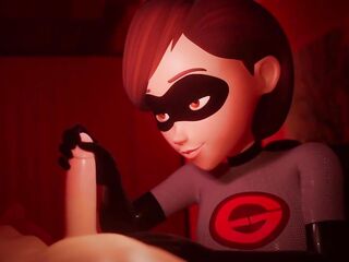 Helen Parr Jerks YOU Off