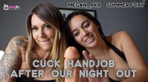 Cuck handjob after a night out with Summer Foxy