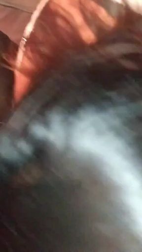 Strip Club Blowjob - Sucking My Cum Into Her Mouth