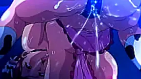 Busty Anime Vixen Cheats with Massive Cock in Steamy NTR Anal Scene