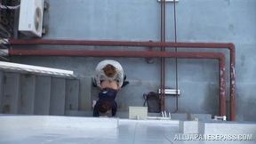 Pigtailed Takes It Deep – Wet & Wild creampie cumshot session